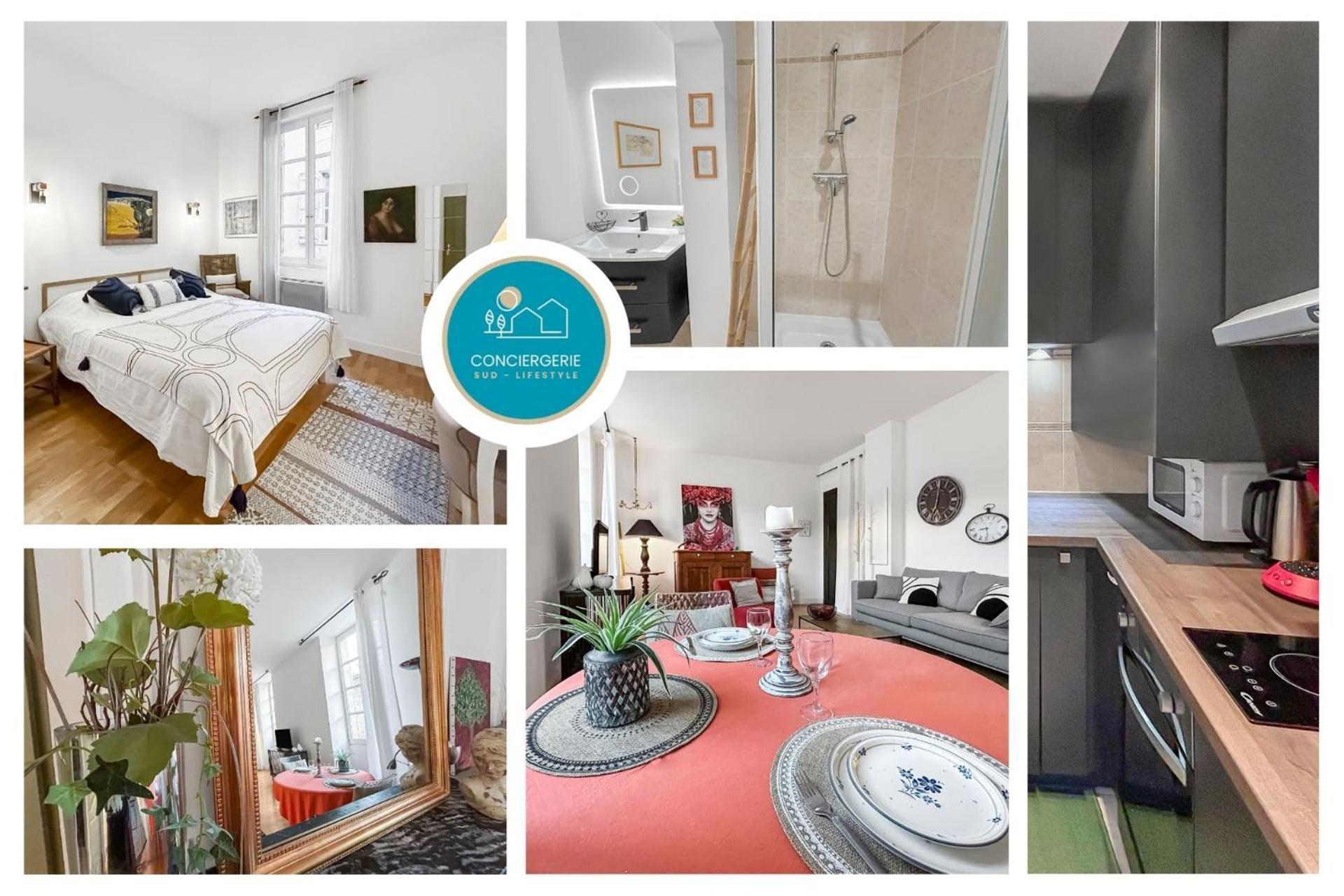 Apartmán Nid Douillet Au Coeur D'Uzès Exteriér fotografie